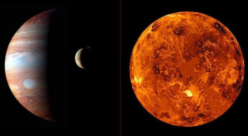 Жители Волгограда смогут полюбоваться соединением Венеры и Юпитера
