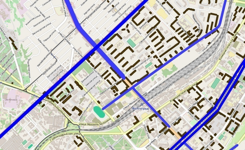 В Волгограде ремонт дорог и благоустройство дворов можно увидеть на интерактивной карте