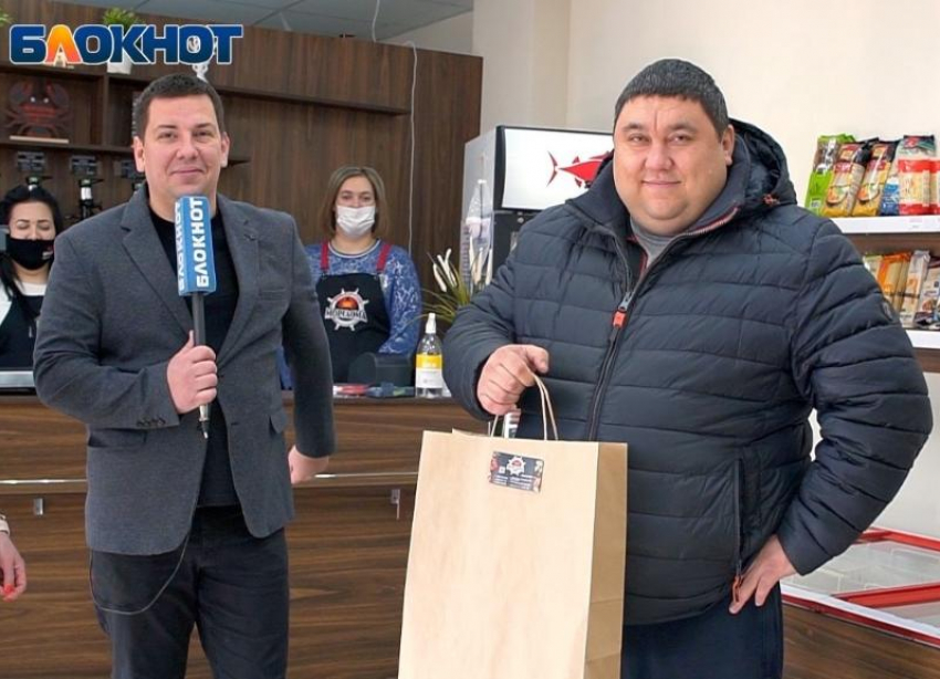 Рекордный результат волгоградца был вознагражден чукой и рапанами