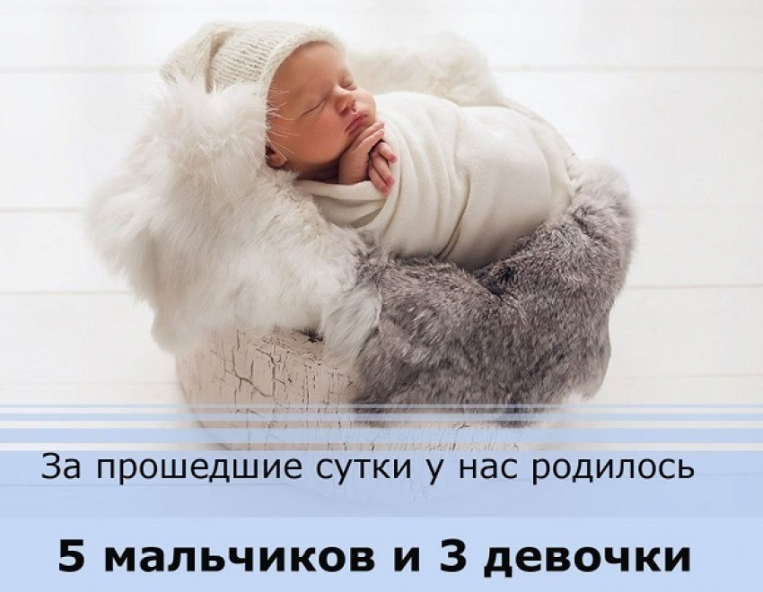 8 марта в Волгограде родилось больше мальчиков, чем девочек