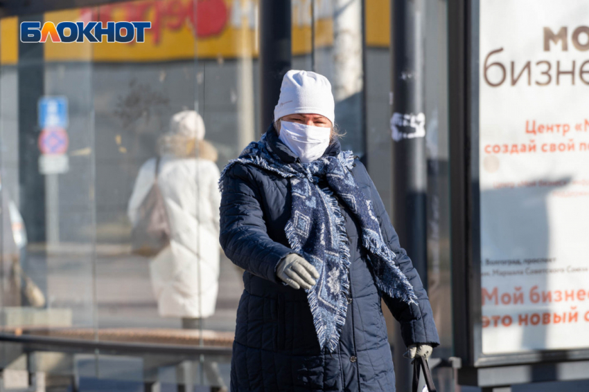 Волгоградцев предупредили о сильном ветре и -9º