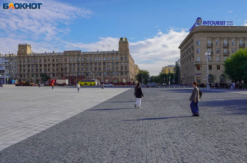 Рассыпающийся главпочтамт в центре Волгограда дождался ремонта