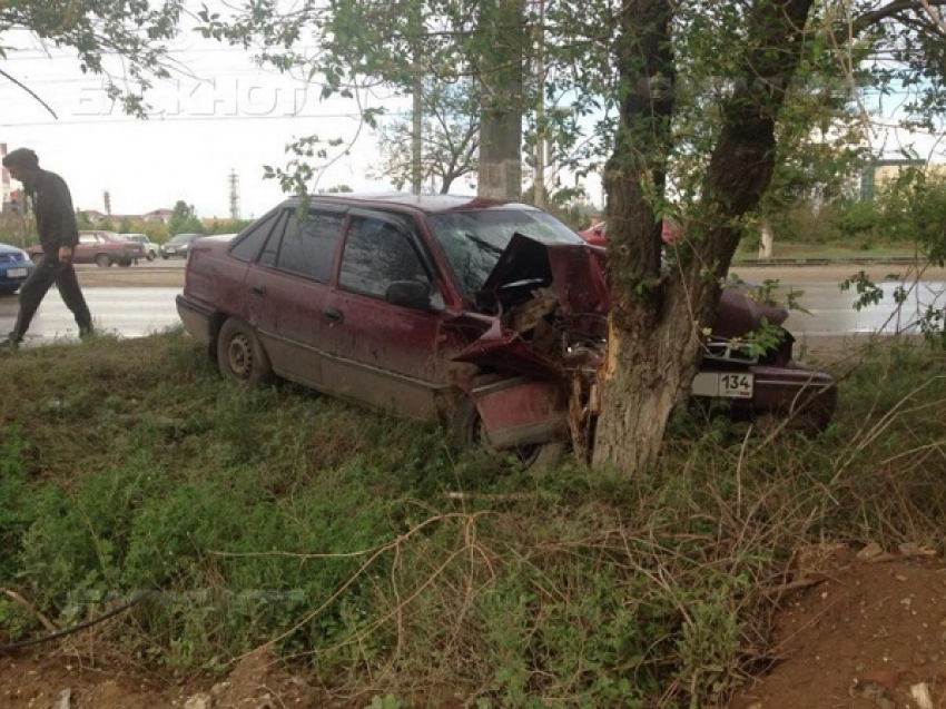 На юге Волгограда 30-летний мужчина погиб в ДТП, врезавшись в дерево