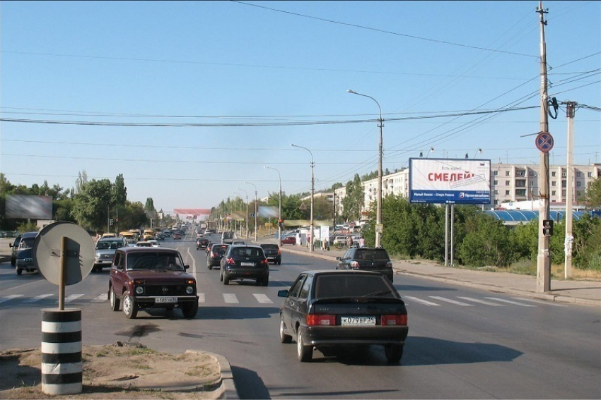 Автомобильное движение перекроют в Волгограде с 10 по 14 мая на проспекте Университетском
