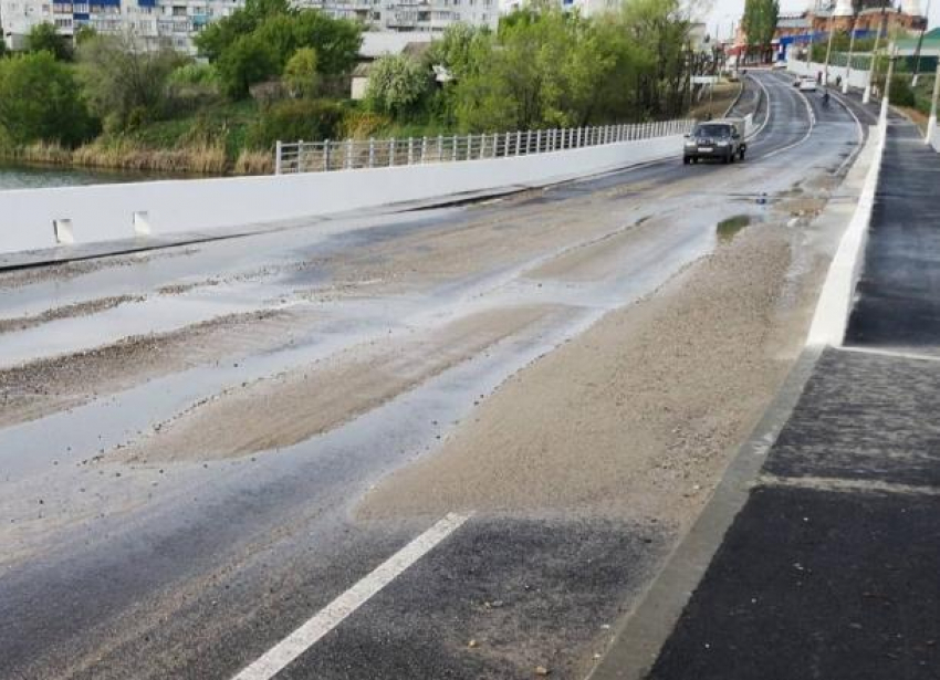 Радость была недолгой: новый мост в Городище смыло дождем