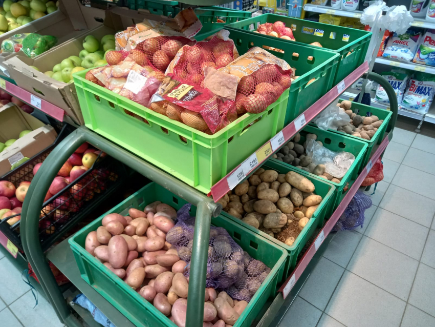 В Волгограде картофель подорожал до 110 рублей
