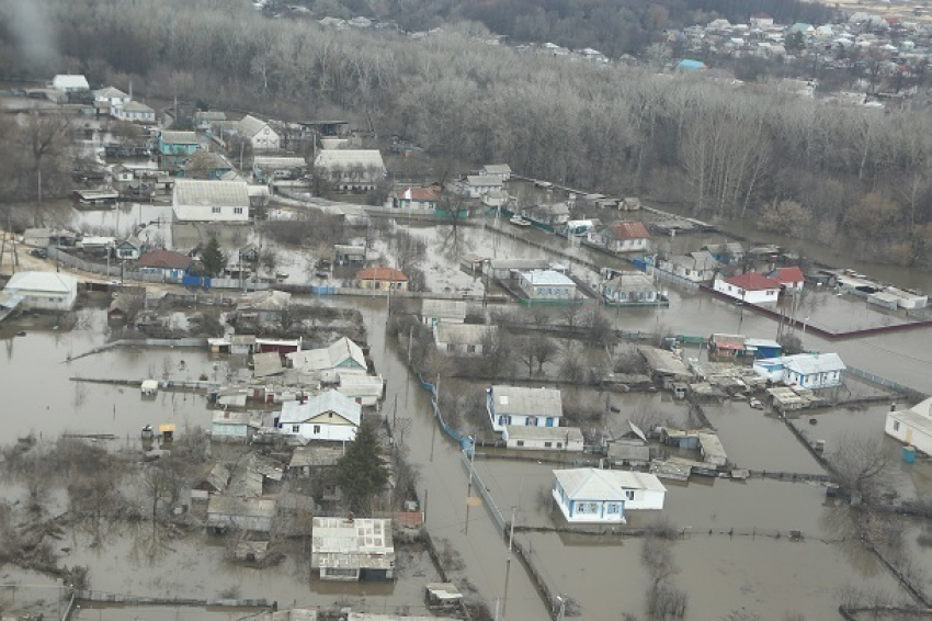 Опубликована последняя информация о затопленных районах  Волгоградской области