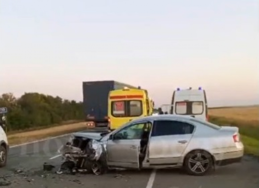 Крупная авария произошла на трассе Москва-Волгоград: видео