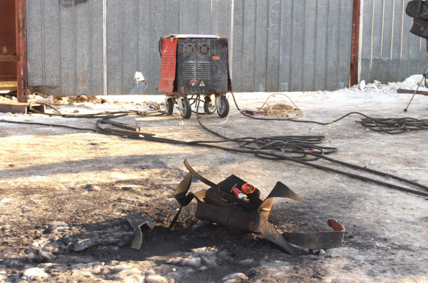 На заводе в Волгограде едва не сгорел заживо рабочий