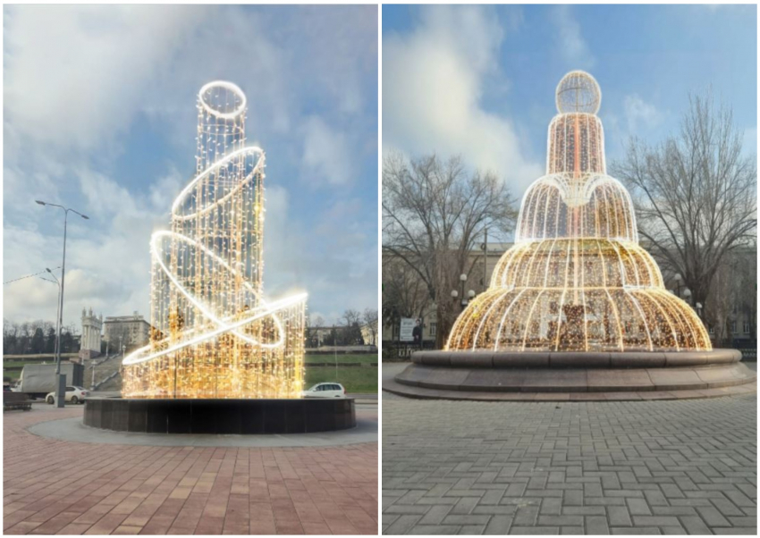 Два фонтана в центре Волгограда засияют огнями на праздники за 4 миллиона