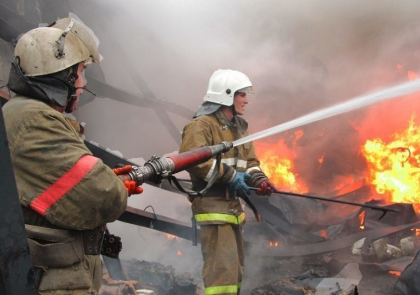 Жителей хутора эвакуировали из-за пожара в Волгоградской области ﻿