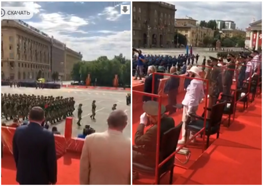 Андрей Малахов показал Парад Победы в Волгограде с трибуны для ВИП-персон