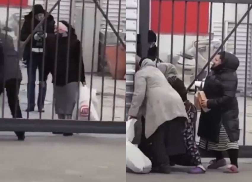 На видео попал «штурм» цыганами мусорных баков с просрочкой «Магнита» в Урюпинске