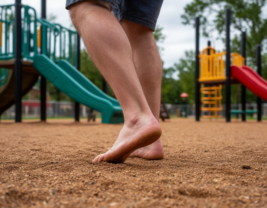 Хотел драться и ломал детскую площадку: неадекват устроил погром в волгоградском ЖК