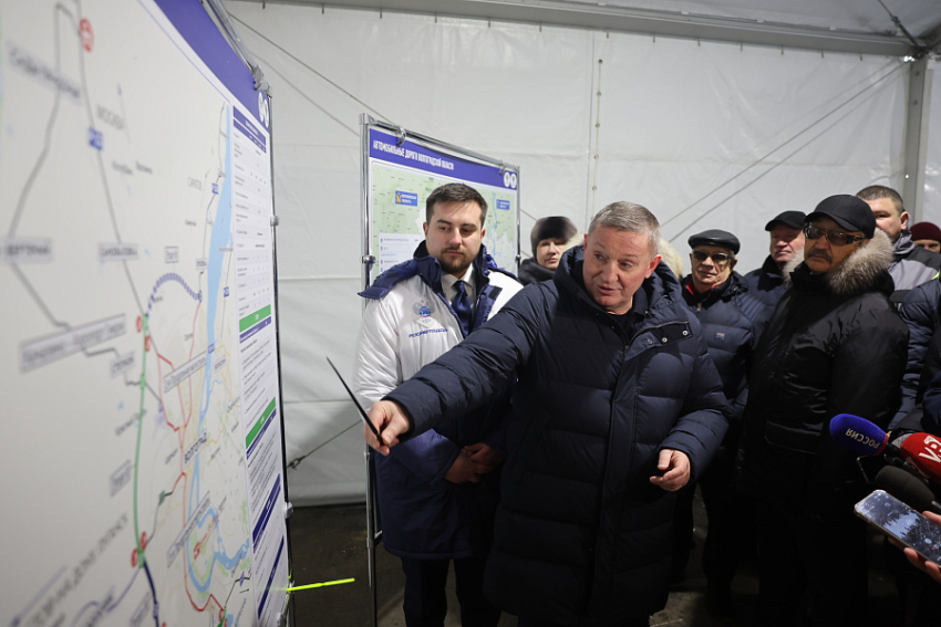 Место нового моста через Волгу обозначил мечтающий губернатор Бочаров 