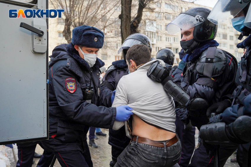 МВД пригрозило волгоградцам задержаниями за участие в протестах