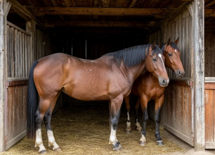 О состоянии отравленных кислотой лошадей рассказала владелица конного клуба в Волжском 