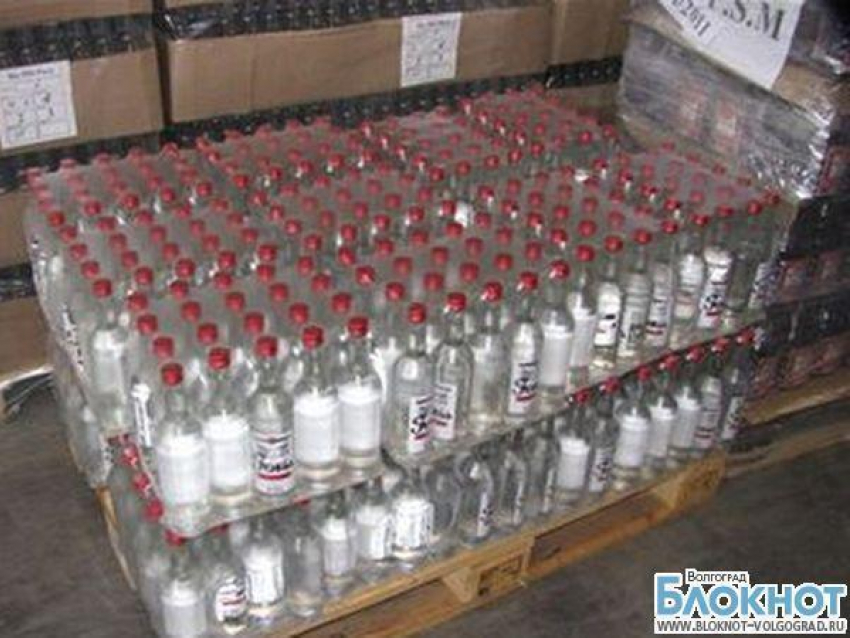 В Волгоградской области крадут левый спирт