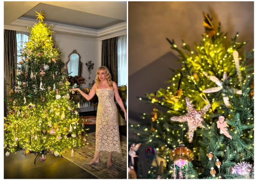 Впихнула невпихуемое: Яна Рудковская показала вызывающую зависть елку