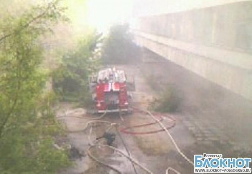 В Волгоградском ГДЮЦ произошел пожар