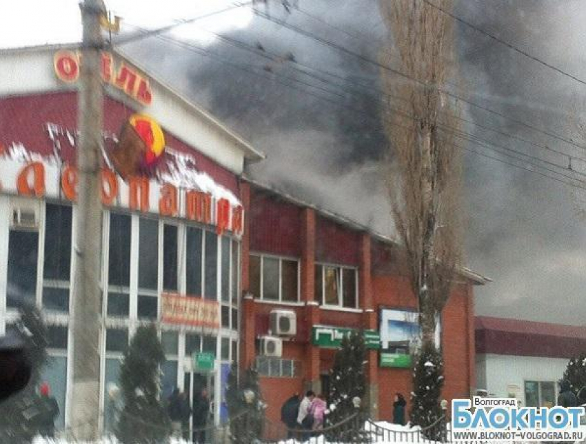 В Волгограде сгорела сауна «Клеопатра»