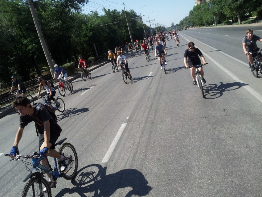 В Волгограде состоится традиционный велопарад