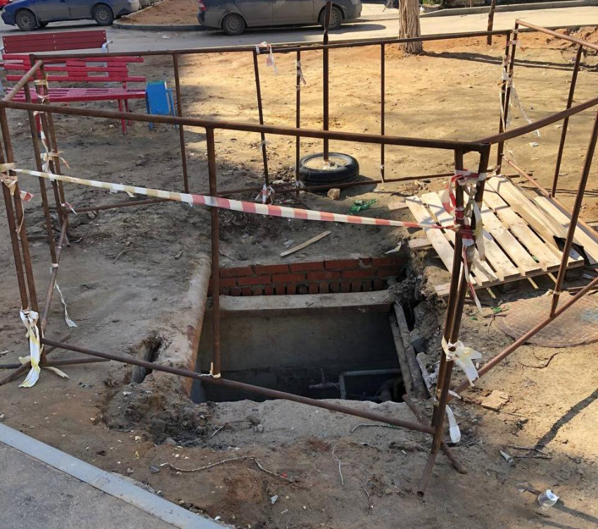 Тепловая ловушка появилась на детской площадке в Волгограде