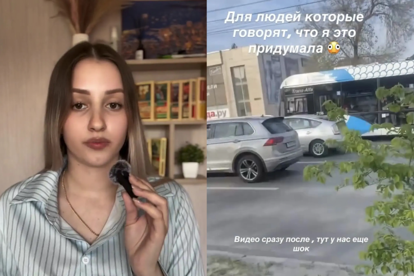 Водитель ехал как зомби: волгоградки вчетвером выпрыгнули на ходу из дымящего такси