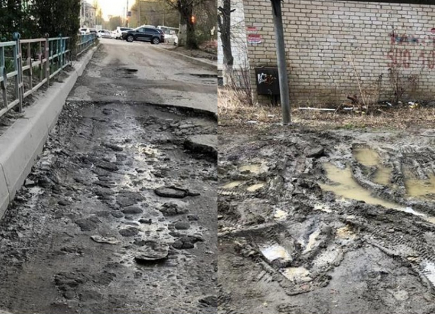 Партия пенсионеров призвала власти решить проблему разрушенных внутридворовых дорог в Волгограде