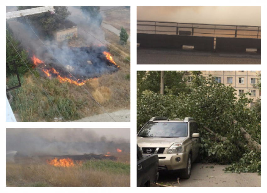 Апокалипсис в Волгограде: пыльная буря, адское пламя и раздавленные машины