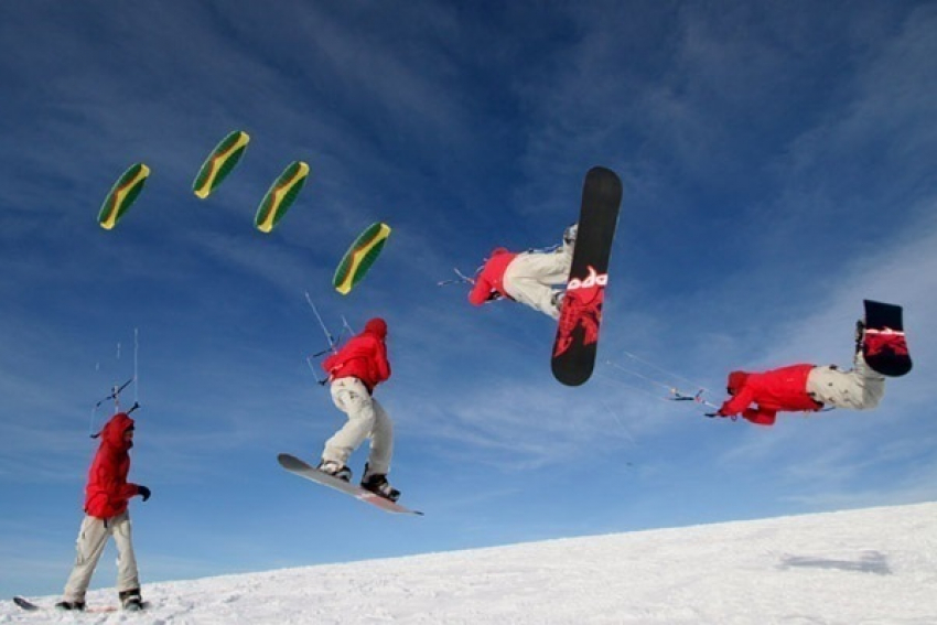 Спортсмены посоревнуются в умении летать по льду Волги