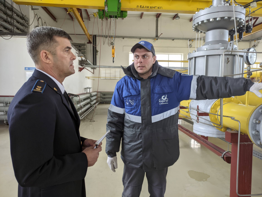 В Волгограде прошло учебно-тренировочное занятие на сетях газоснабжения