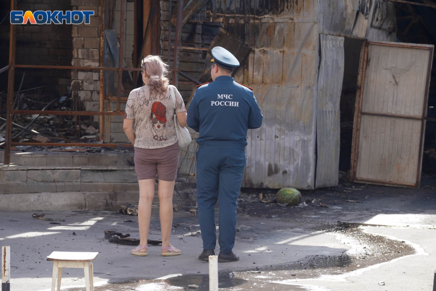 В Волжском начнется суд по делу о сгоревшем рынке: на скамье подсудимых бизнесмен и его друг