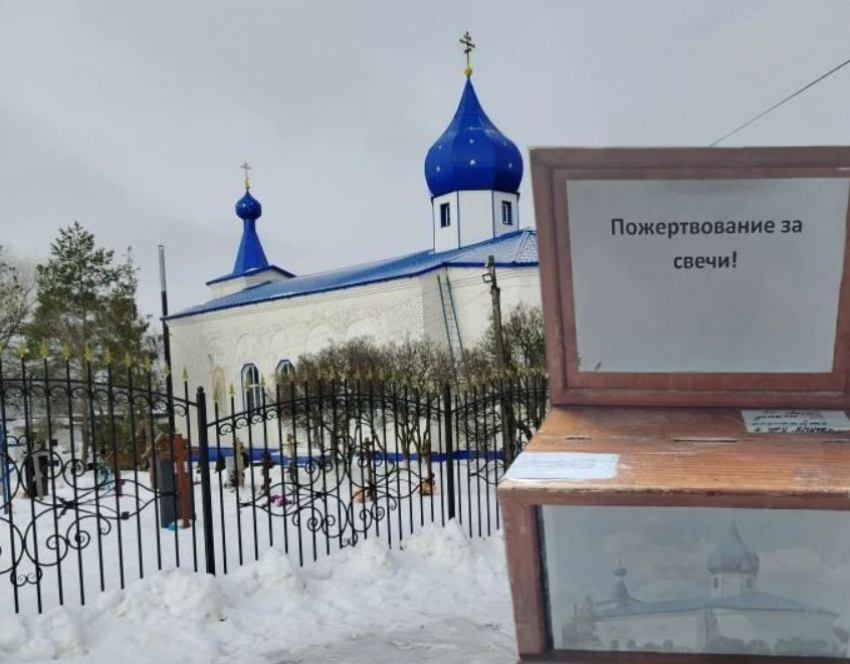 Православный храм ограбили ради ящика с пожертвованиями под Волгоградом