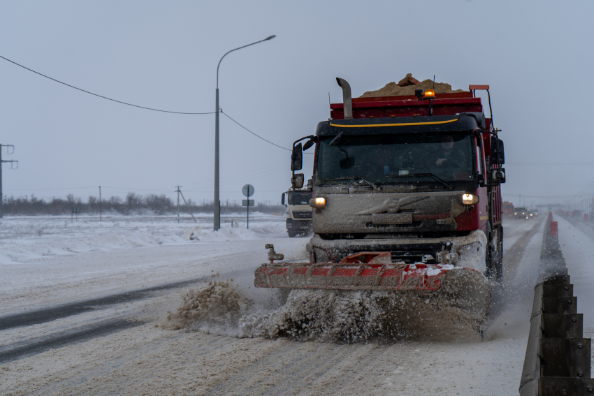 Волгоградцев предупреждают о закрытии части трассы для грузовиков и маршруток 