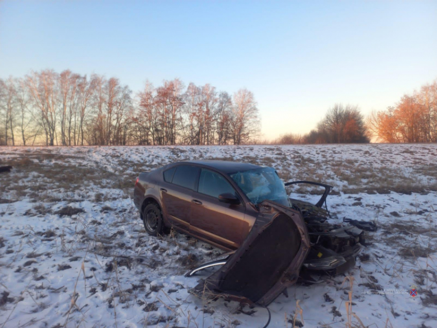 В вывернутом наизнанку авто в ДТП погиб волгоградец