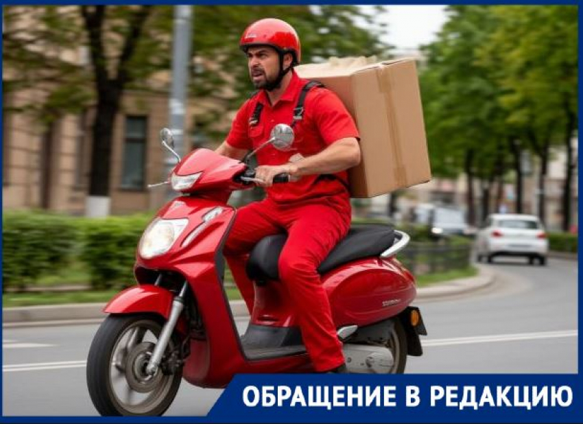 «Террор на колесах»: на кошмарящих пешеходов курьеров пожаловался волгоградец