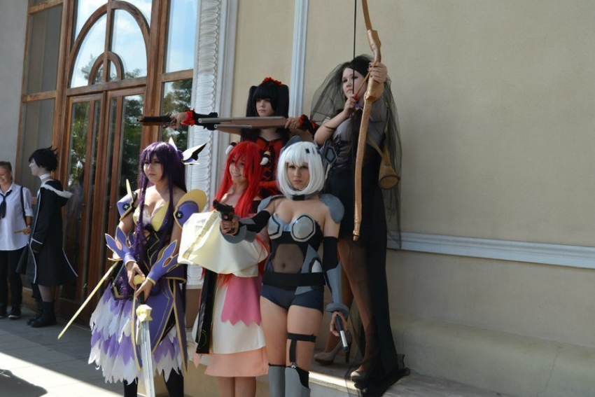 В Волгограде ожили герои мира аниме