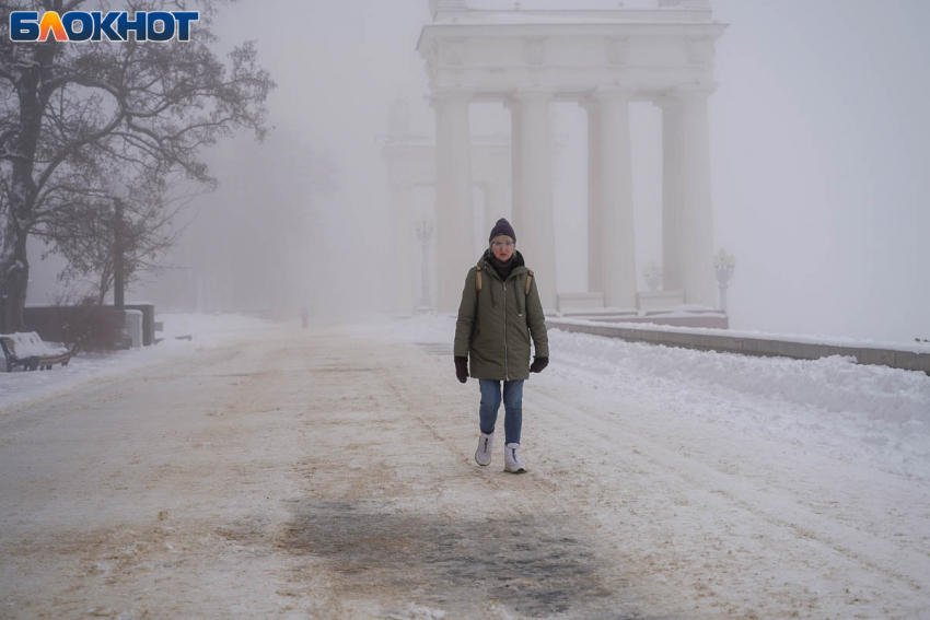 Мороз до -15 градусов и гололед накроют Волгоград 16 февраля