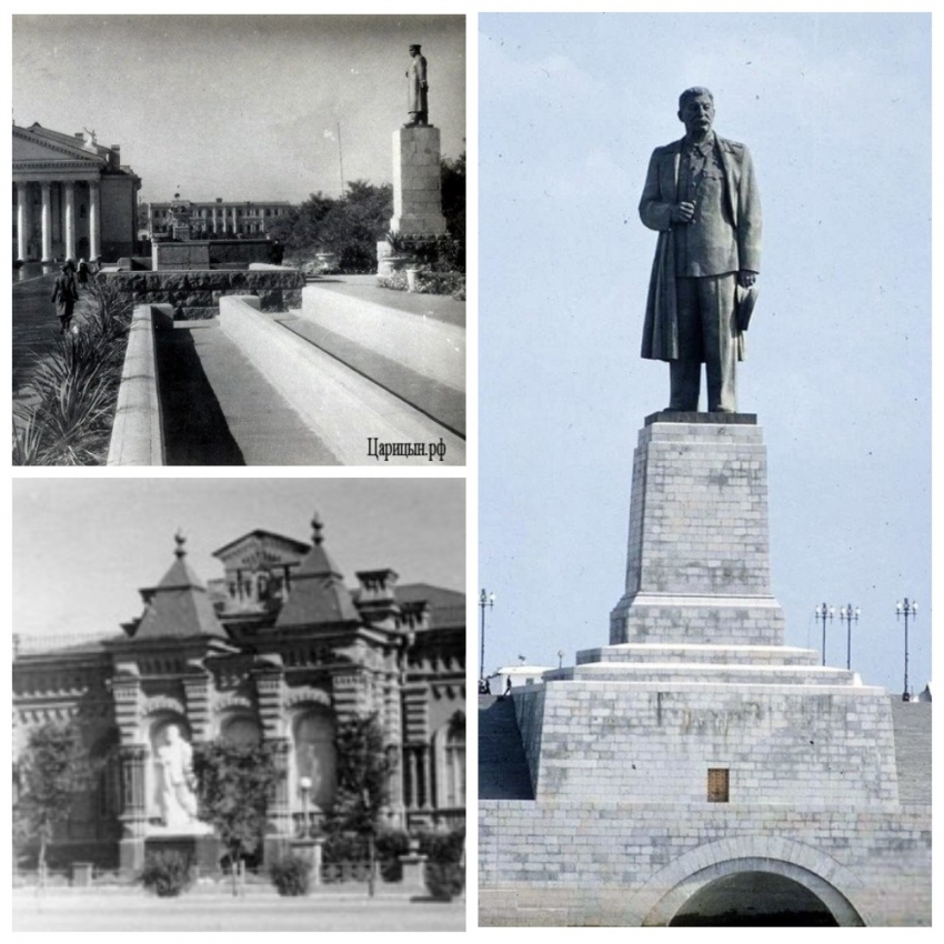 Памятник Сталину на площади Павших борцов: показываем редкие кадры