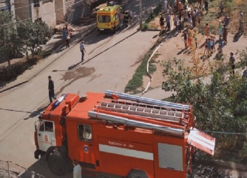 В Волгограде при пожаре в девятиэтажке пострадал ребенок