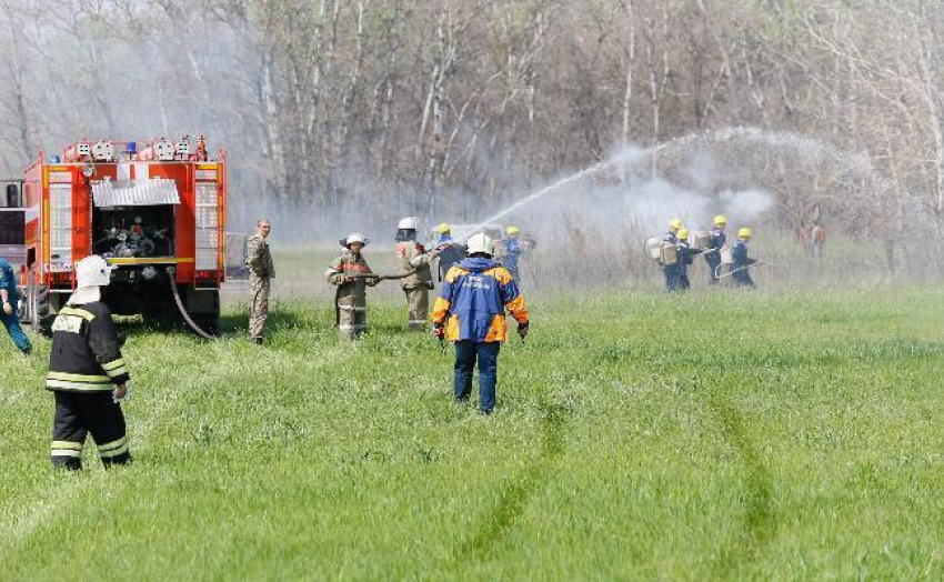 МЧС Волгоградской области впервые использовало беспилотники для мониторинга за пожарами 