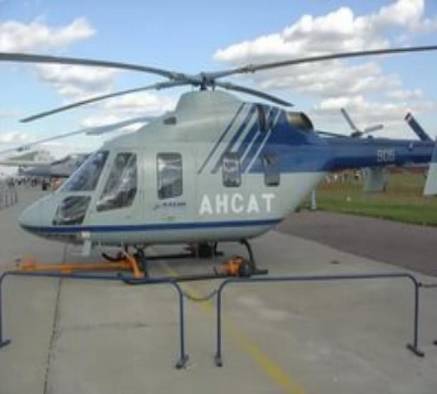 В Волгоград доставлен вертолет «скорой помощи» за 121 млн рублей
