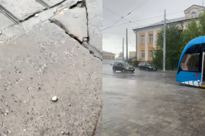 «Беда для всего сада»: майский град обрушился на Волгоград