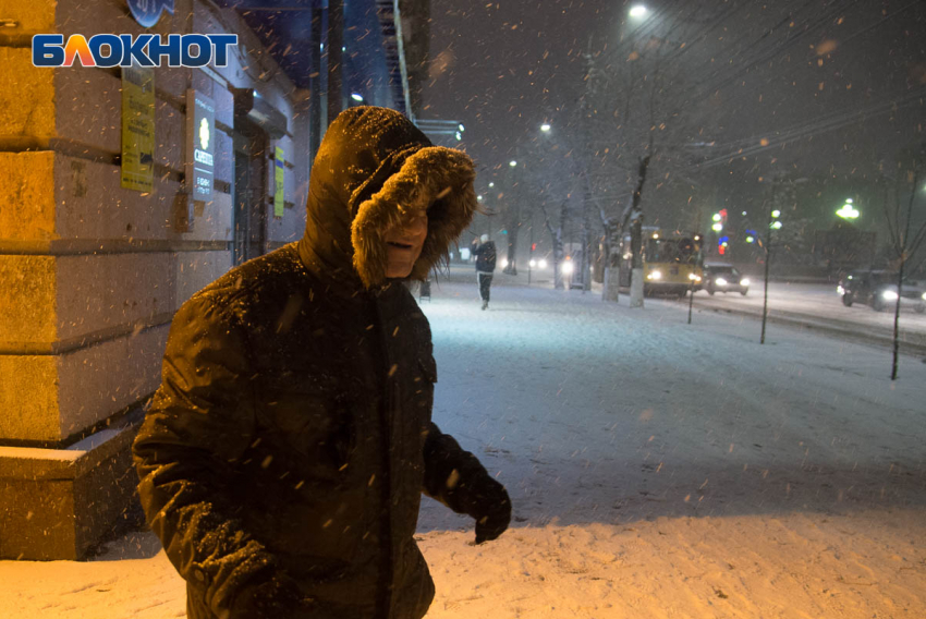 Волгоградцам пообещали холод и метель