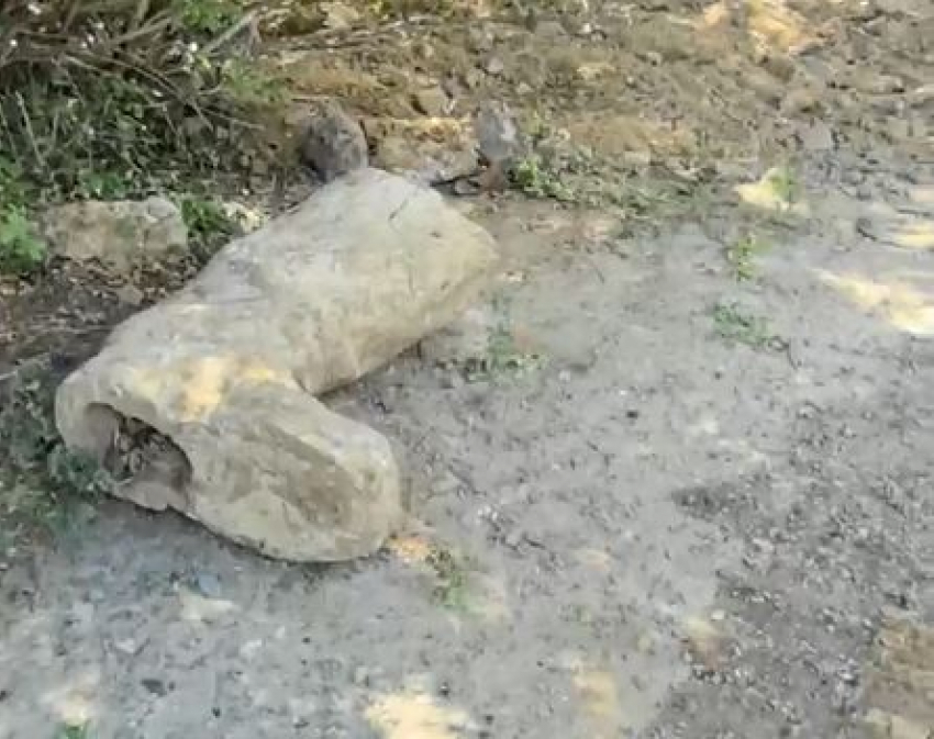 Закопанную ногу Сталина нашли на трехметровой глубине в Волгограде 