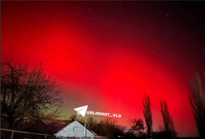 Магнитная буря стала причиной необычного явления в Волгоградской области 