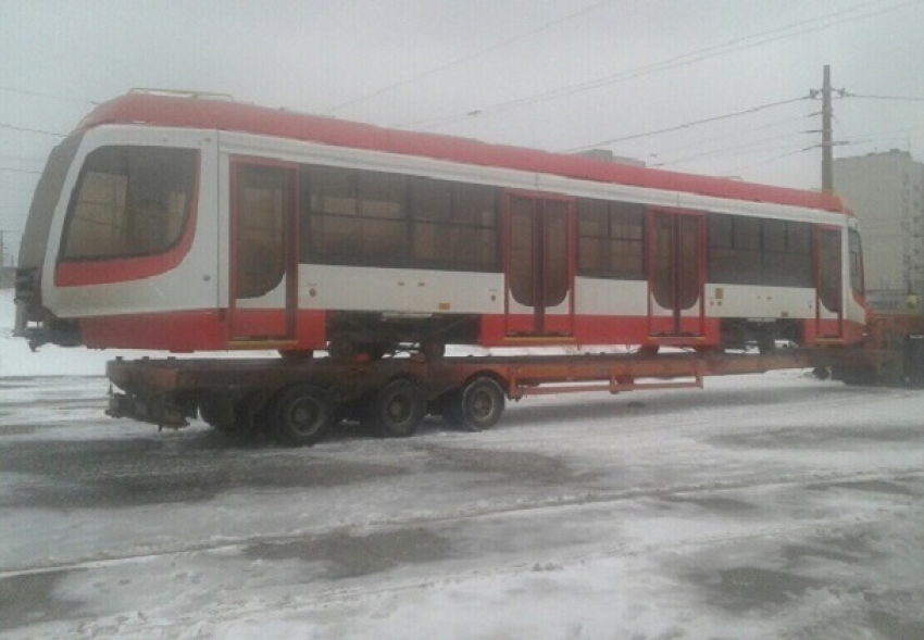 В Волгоград запустили новые трамваи