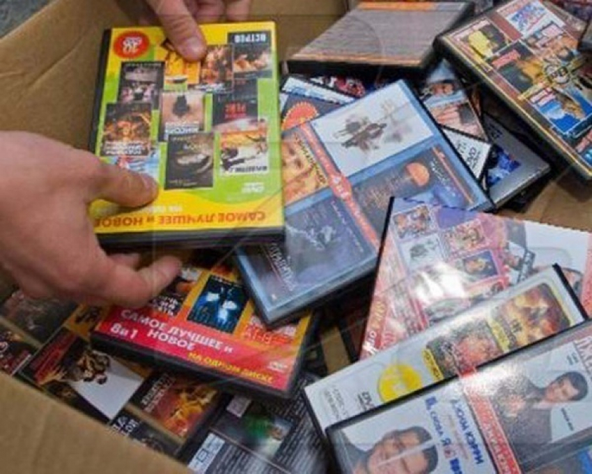 В Волгограде изъято 40 тыс. «левых» DVD