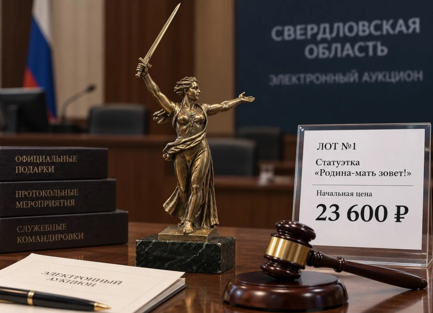 Статуэтка «Родины-матери» из коллекции экс-губернатора выставлена на торги